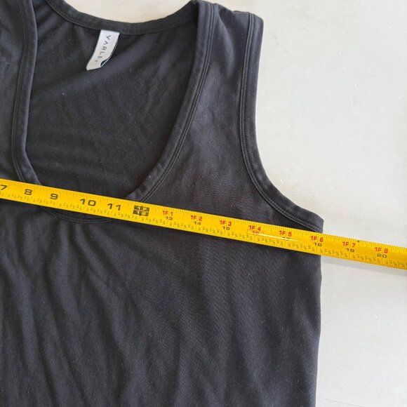 Varley Black Sleeveless Athletic Active Workout Tank Top Shirt Womens size Small - Picture 8 of 9